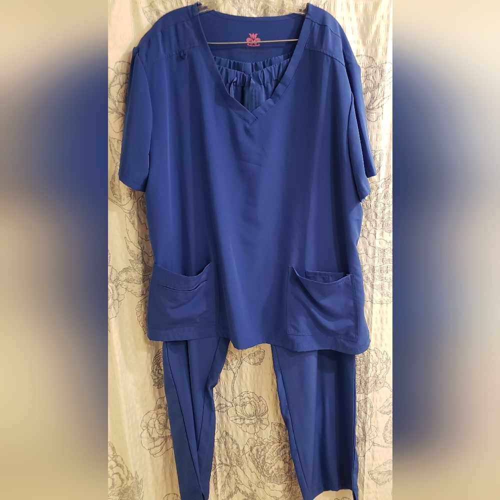 Royal Blue Scrubs 3X